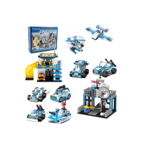 Kids Building Blocks Set - Picture 1 of 8